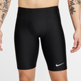 Load image into Gallery viewer, Nike-Men's Nike Dri-FIT Fast 1/2 Tights-Black-Pacers Running
