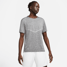 Nike-Men's Nike Dri-Fit Rise 365 Short Sleeve Top-Heather Black-Pacers Running
