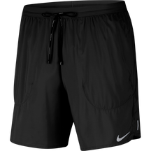 Nike-Men's Nike Flex Stride 7" Shorts-Black/Reflective Silver-Pacers Running