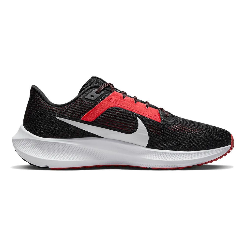 Nike-Men's Nike Pegasus 40-Black/White-Lt Crimson-Pacers Running