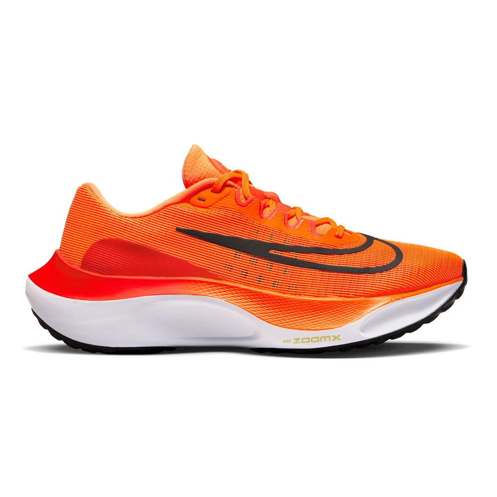 Nike-Men's Nike Zoom Fly 5-Total Orange/Black-Bright Crimson-White-Pacers Running