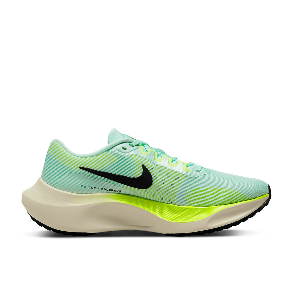 Nike-Men's Nike Zoom Fly 5-Mint Foam/Cave Purple-Ghost Green-Pacers Running