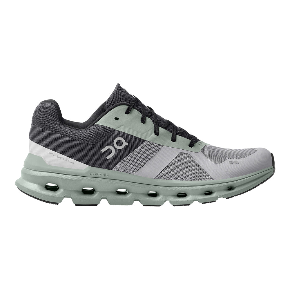 On-Men's On Cloudrunner-Alloy/Moss-Pacers Running