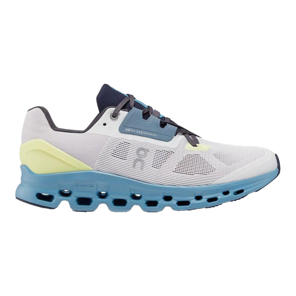 On-Men's On Cloudstratus-Frost/Niagara-Pacers Running