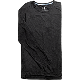 On-Men's On Comfort Long-T-Black-Pacers Running