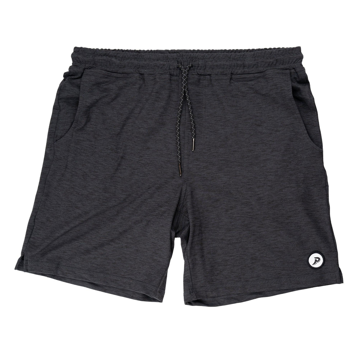 Pacers Running-Men's Performance Tech Short-Heather Black-Pacers Running
