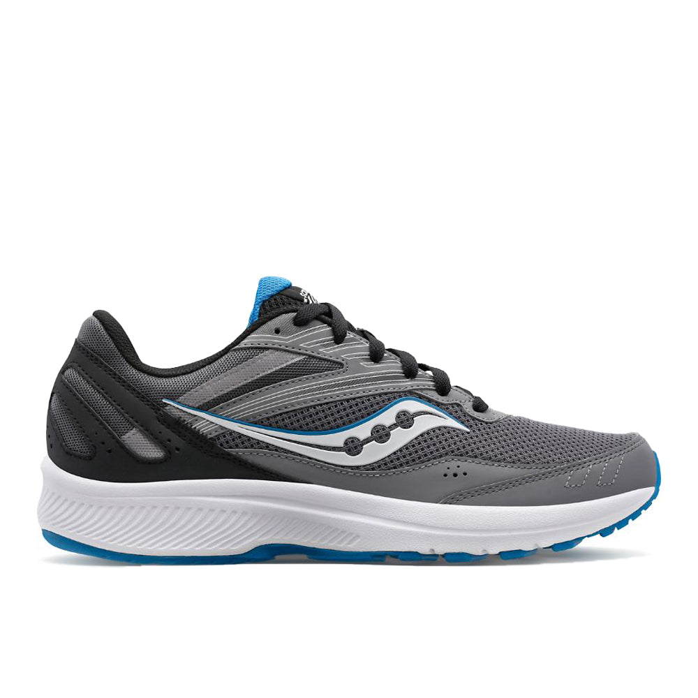 Saucony-Men's Saucony Cohesion 15-Charcoal/Topaz-Pacers Running
