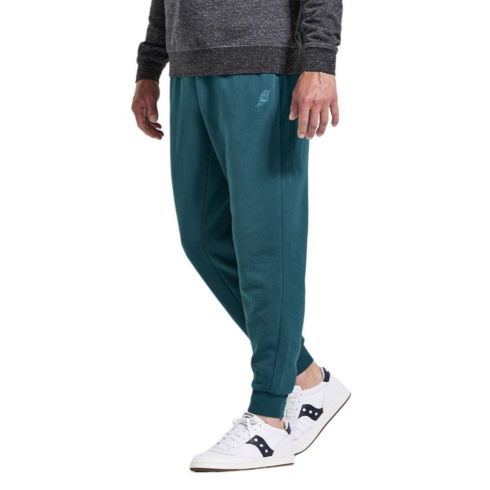 Saucony-Men's Saucony Rested Sweatpant-Lagoon Graphic-Pacers Running
