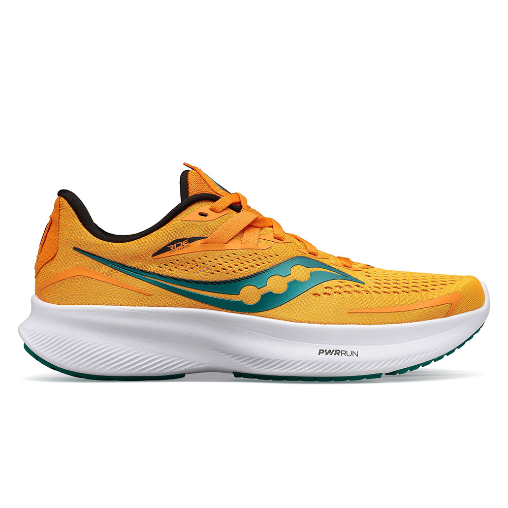 Saucony-Men's Saucony Ride 15-Gold/Palm-Pacers Running
