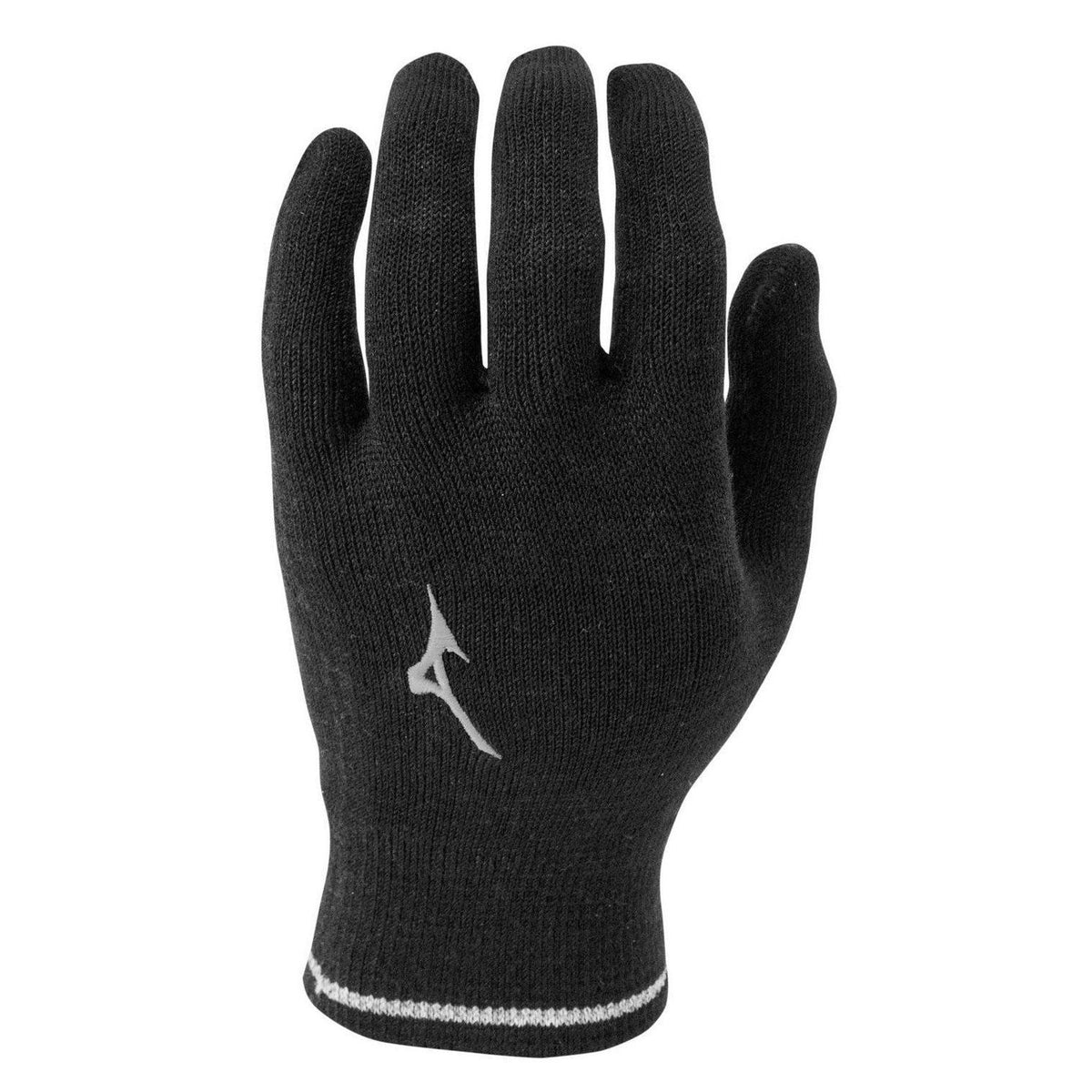 Mizuno-Mizuno Breath Thermo Knit Glove-Black-Pacers Running