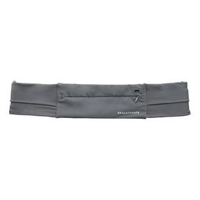 Nathan-Nathan Adjustable Fit Zipster 2.0-Gravity Grey-Pacers Running