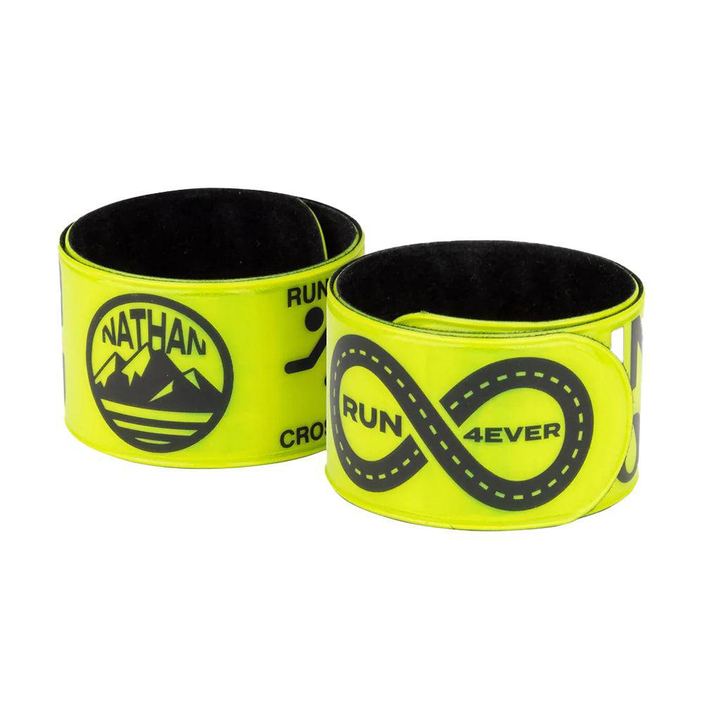 Nathan-Nathan Reflex Slap Bands-Inspired/Hi-Viz Yellow-Pacers Running