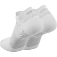Load image into Gallery viewer, OS1st-OS1st FS4 Plantar Fasciitis Compression Socks - No Show-White-Pacers Running
