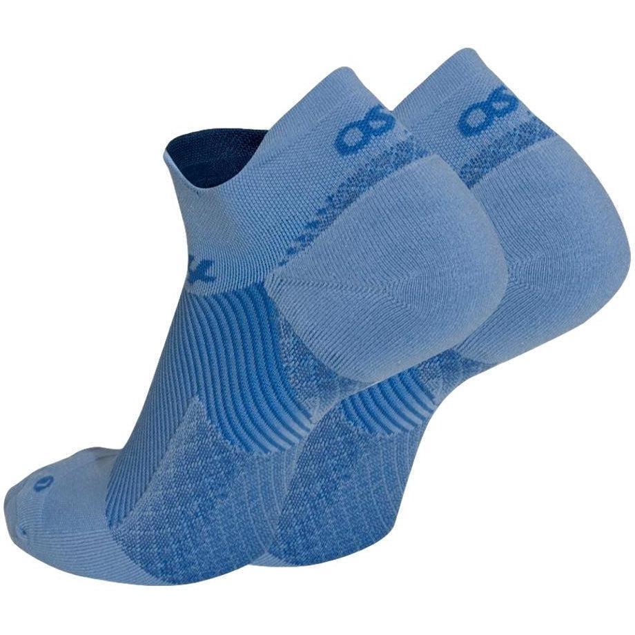 OS1st-OS1st FS4 Plantar Fasciitis Compression Socks - No Show-Steel Blue-Pacers Running