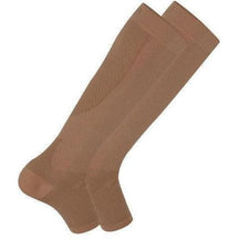 OS1st-OS1st FS6+ Plantar Fasciitis Performance Foot and Calf Sleeves-Natural-Pacers Running