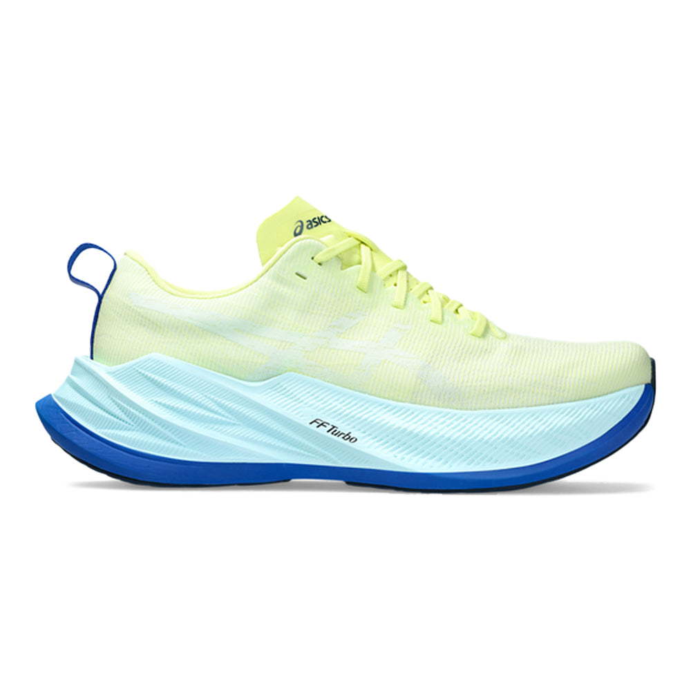 ASICS-Unisex ASICS Superblast-Glow Yellow/Aquamarine-Pacers Running