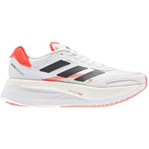 Adidas-Women's Adidas Adizero Boston 10-Footwear White/Core Black/Solar Red-Pacers Running