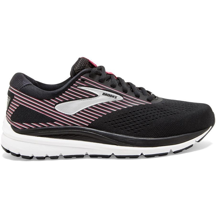 Brooks-Women's Brooks Addiction 14-Black/Hot Pink/Silver-Pacers Running