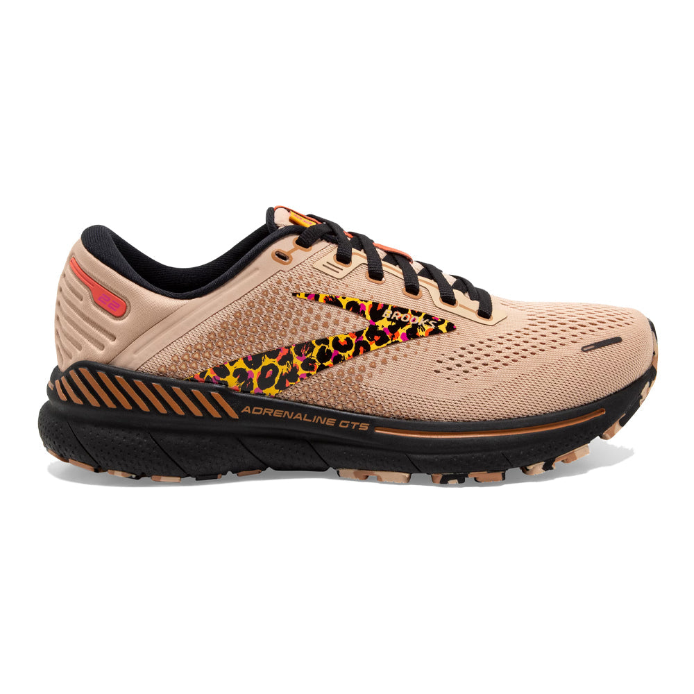 Brooks-Women's Brooks Adrenaline GTS 22-Ginger/Black/Citrus-Pacers Running