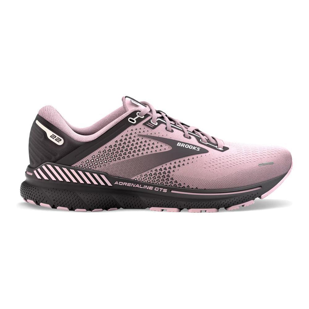 Brooks-Women's Brooks Adrenaline GTS 22-Pink/Blackened Pearl-Pacers Running