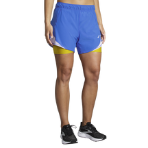 Brooks-Women's Brooks Chaser 5" 2-in-1 Short-Bluetiful/Golden Hour-Pacers Running