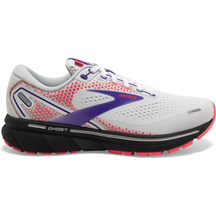 Brooks-Women's Brooks Ghost 14-White/Purple/Coral-Pacers Running