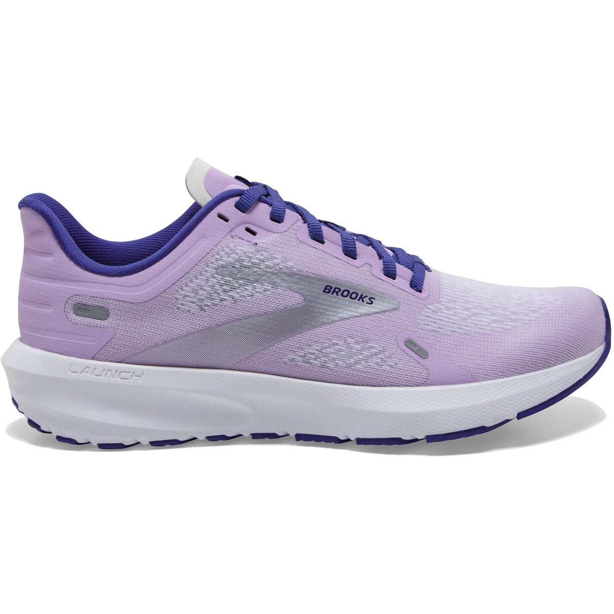 Brooks-Women's Brooks Launch 9-Lilac/Cobalt/Silver-Pacers Running