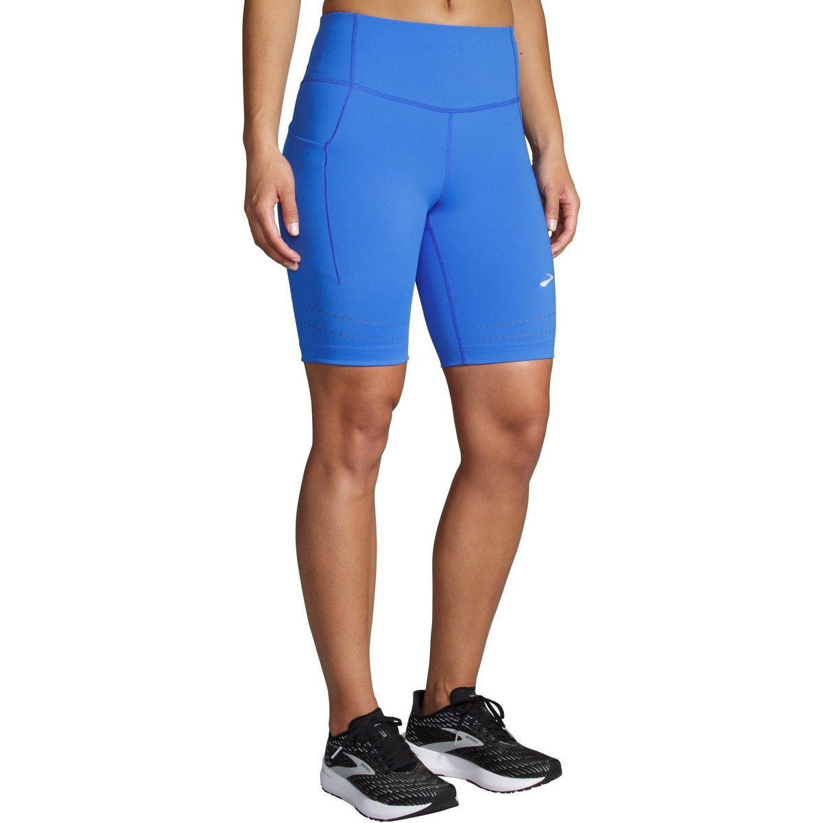 Brooks-Women's Brooks Method 8" Short Tight-Bluetiful-Pacers Running