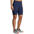 Load image into Gallery viewer, Brooks-Women's Brooks Method 8" Short Tight-Navy-Pacers Running
