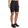 Load image into Gallery viewer, Brooks-Women's Brooks Method 8" Short Tight-Black-Pacers Running
