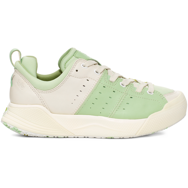 Deckers X Lab-Women's Deckers X Lab X-Scape Nbk Low-Blanc/Mint-Pacers Running