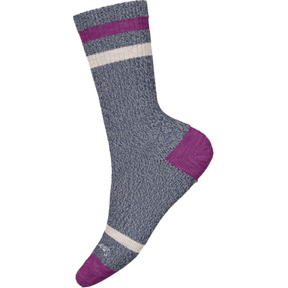 Smartwool-Women's Everyday Heritage Crew Socks-Meadow Mauve-Pacers Running