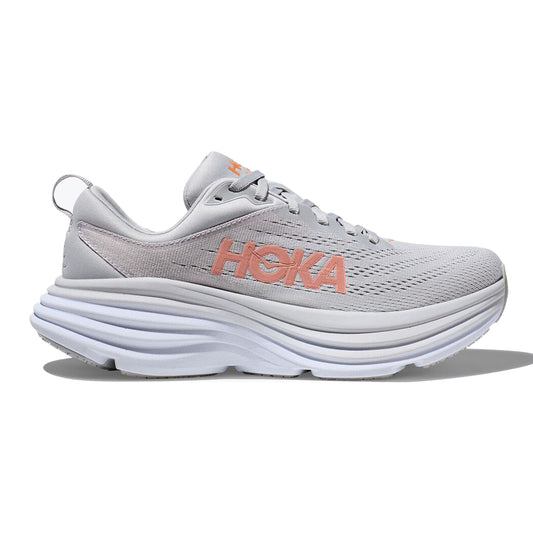 HOKA ONE ONE-Women's HOKA ONE ONE Bondi 8-Harbor Mist/Lunar Rock-Pacers Running