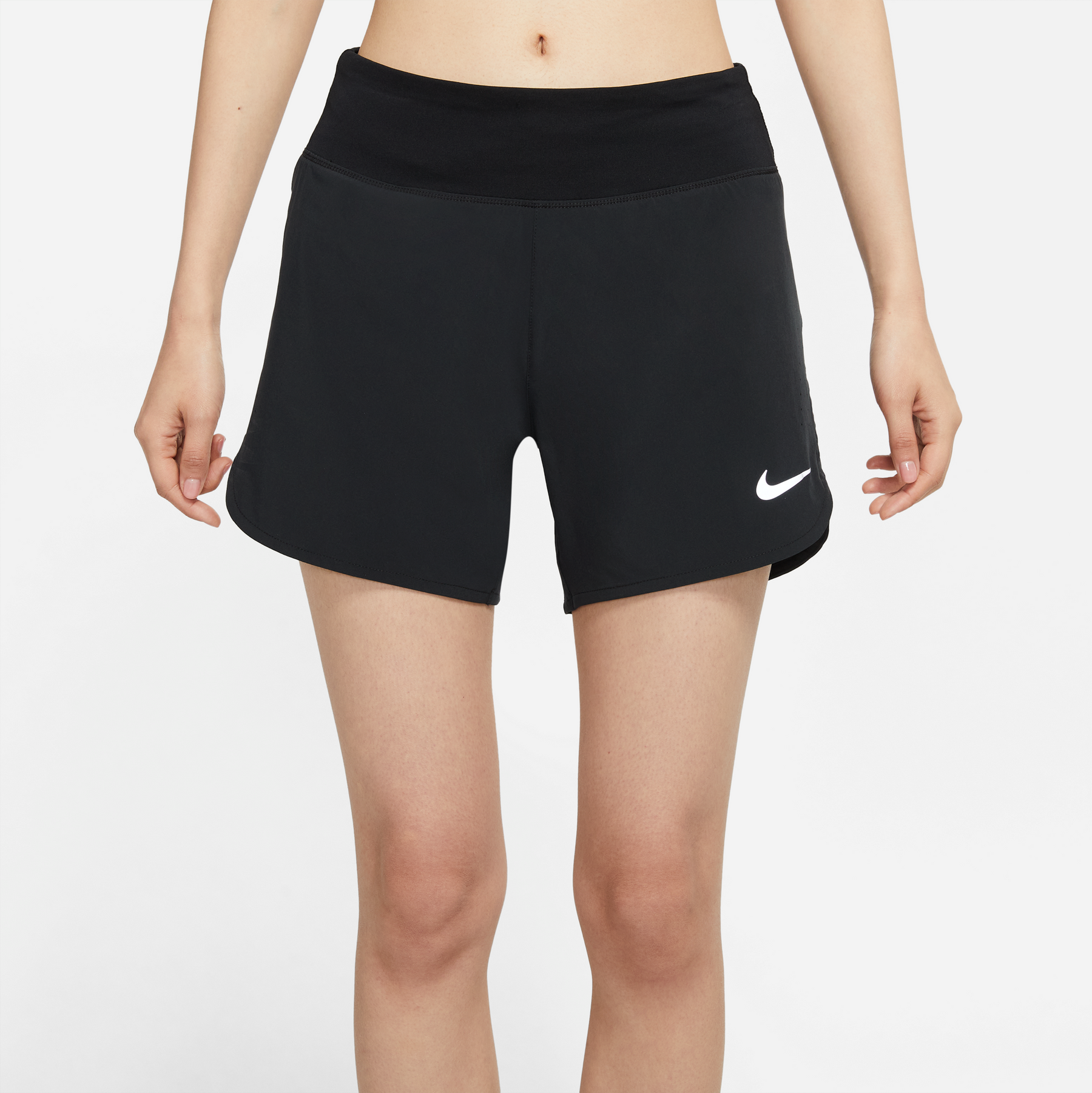 Nike-Women's Nike Eclipse Shorts-Black-Pacers Running