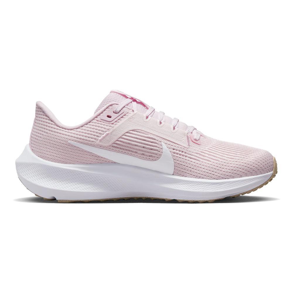 Nike-Women's Nike Pegasus 40-Pearl Pink/White-Pink Foam -Hemp-Pacers Running