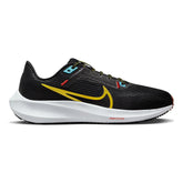 Nike-Women's Nike Pegasus 40-Black/Speed Yellow-Dk Smoke Grey-Pacers Running