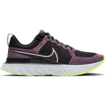 Nike-Women's Nike React Infinity Run Flyknit 2-Violet Dust/Elemental Pink/Black/Cyber-Pacers Running
