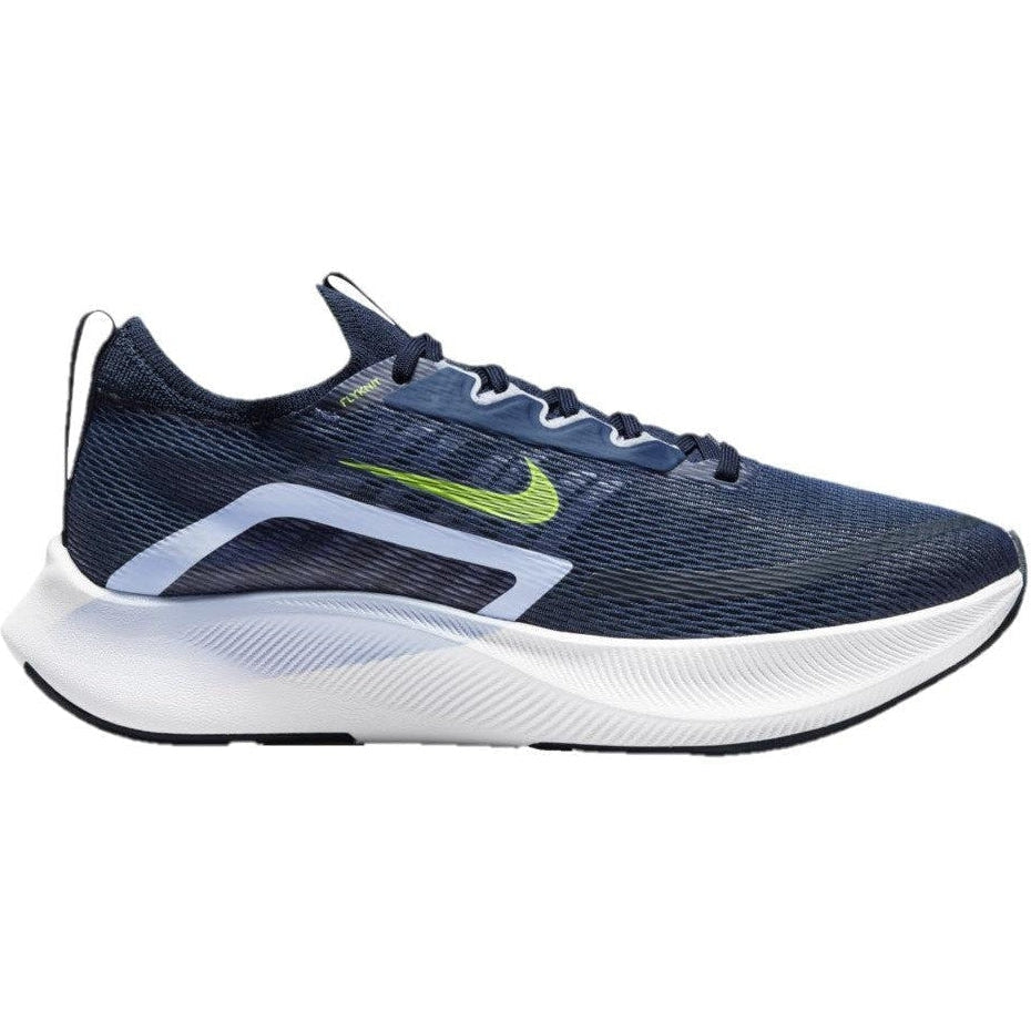 Nike-Women's Nike Zoom Fly 4-Mystic Navy/Volt-Armory Navy-Pacers Running