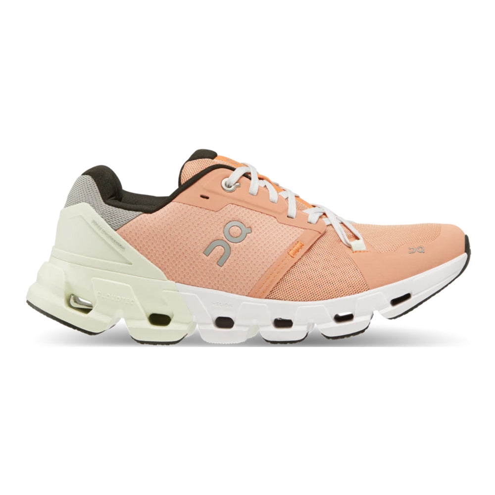 On-Women's On Cloudflyer 4-Peach/Aloe-Pacers Running