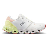 On-Women's On Cloudflyer 4-White/Hay-Pacers Running