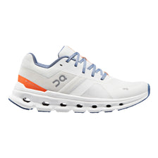 On-Women's On Cloudrunner-Undyed-White/Flame-Pacers Running