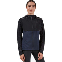 On-Women's On Weather Jacket-Black/Navy-Pacers Running