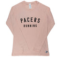 Load image into Gallery viewer, Sky Manufacturing-Women's Performance Tech Long Sleeve-Heather Pink-Pacers Running
