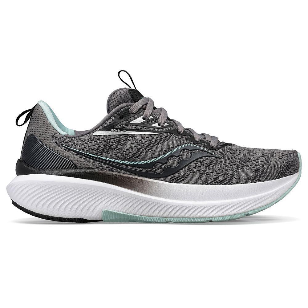 Saucony-Women's Saucony Echelon 9-Charcoal/Ice-Pacers Running