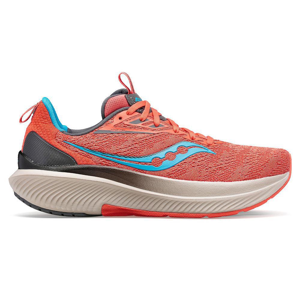 Saucony-Women's Saucony Echelon 9-Coral/Ocean-Pacers Running