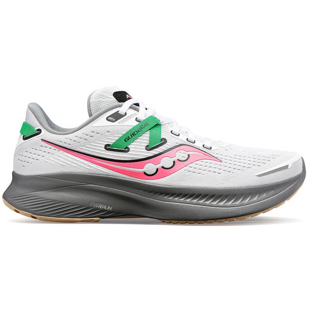 Saucony-Women's Saucony Guide 16-White/Gravel-Pacers Running