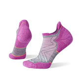 Smartwool-Women's Smartwool Run Targeted Cushion Low Ankle Socks-Medium Gray-Pacers Running